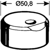 Offset round die no. 14