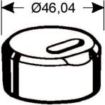 matriz oblonga transversal descentrada  -   6.2 x 25.7 mm