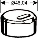 offset oblong die transverse - 9.7 x 26.7 mm