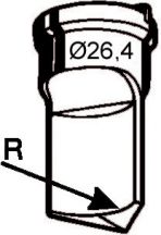 Eckenabrundstempel Nr. 4 - Radius 5 mm