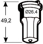 hasp hole punch no. 4 - Ø 22.2 x 20.3 mm
