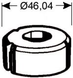 matriz para cuadrado con esquinas redondeadas nr. 2    - Ø 22.4 x 20.5 mm