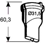oblong punch no. 5 - 11.0 x 30.0 mm