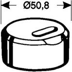 matrice oblongue décentrée transvsersale - 6,2 x 14,7 mm