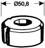 matriz para cuadrado con esquinas redondeadas nr. 3 - Ø 22.4 x 20.5 mm