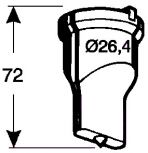 Langlochstempel Nr. 3  -    5,0 x 10,0 mm