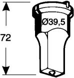rectangular punch no. 6  -   6.0 x 30.0 mm