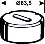 oblong die no. 4   -   5.2 x 10.2 mm