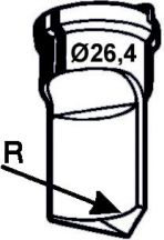 corner radiusing punch no. 3  - Radius 10 mm