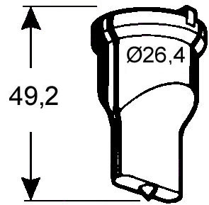 Langlochstempel Nr. 4 - 13,0 x 26,0 mm