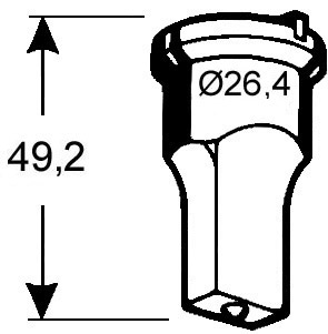 rectangular punch no. 4 - 12.0 x 22.0 mm