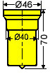 square punch no. 53 - 23.5 mm
