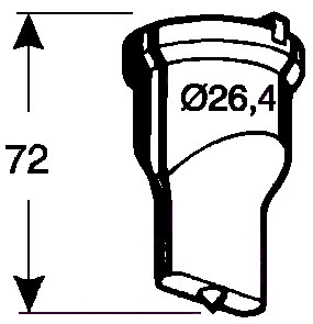 punzón oblongo nr. 3 - 5.5 x 10.0 mm