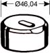 Langloch-Winkelstahlmatrize längs - 16,7 x 26,7 mm