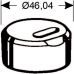 Langloch-Winkelstahlmatrize  quer   -   6,2 x 14,7 mm