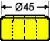 matrice carrée no. 38 - 21,7 mm