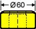Langlochmatrize Nr. 39 - 12,0 x 36,0 mm