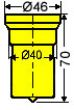 Langlochstempel Nr. 53 - 16,0 x 40,0 mm