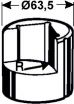 Eckenabrundmatrize Nr. 4   - Radius 15 mm